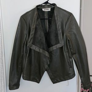 BB Dakota Faux Leather Jacket Size Small